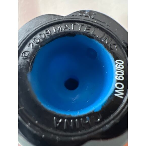 Vintage Fisher-Price Little People Pilot 2009 Yellow Blue Helicopter 2001 Works - Picture 5 of 13